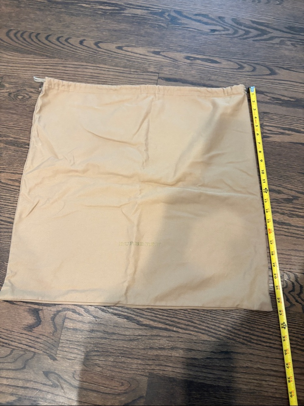 Burberry Tan Dust Bag - Picture 3 of 3